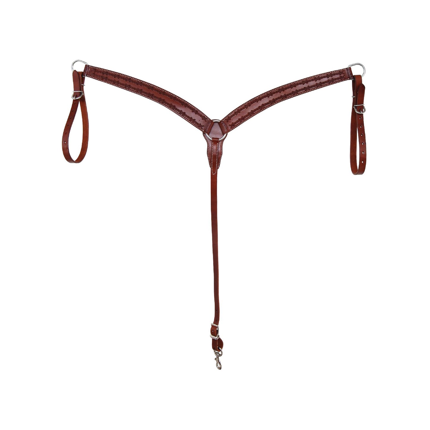 Pool's breastcollar with barbwire tooling PL00502