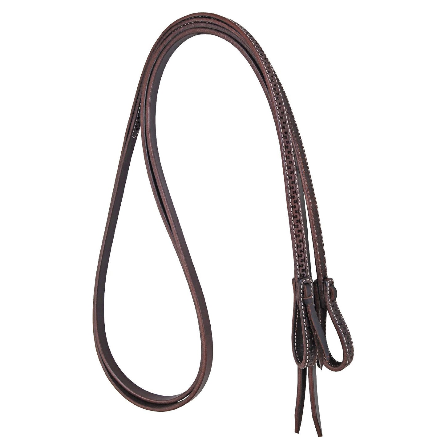 Pool's split reins with snake tooling PL00400