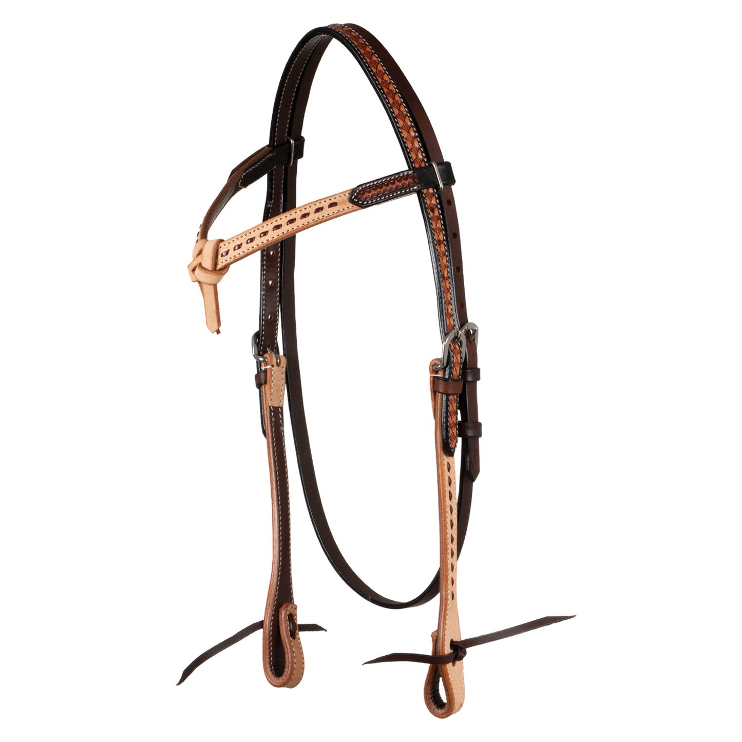 Pool's 2 tone futurity western bridle PLH01028
