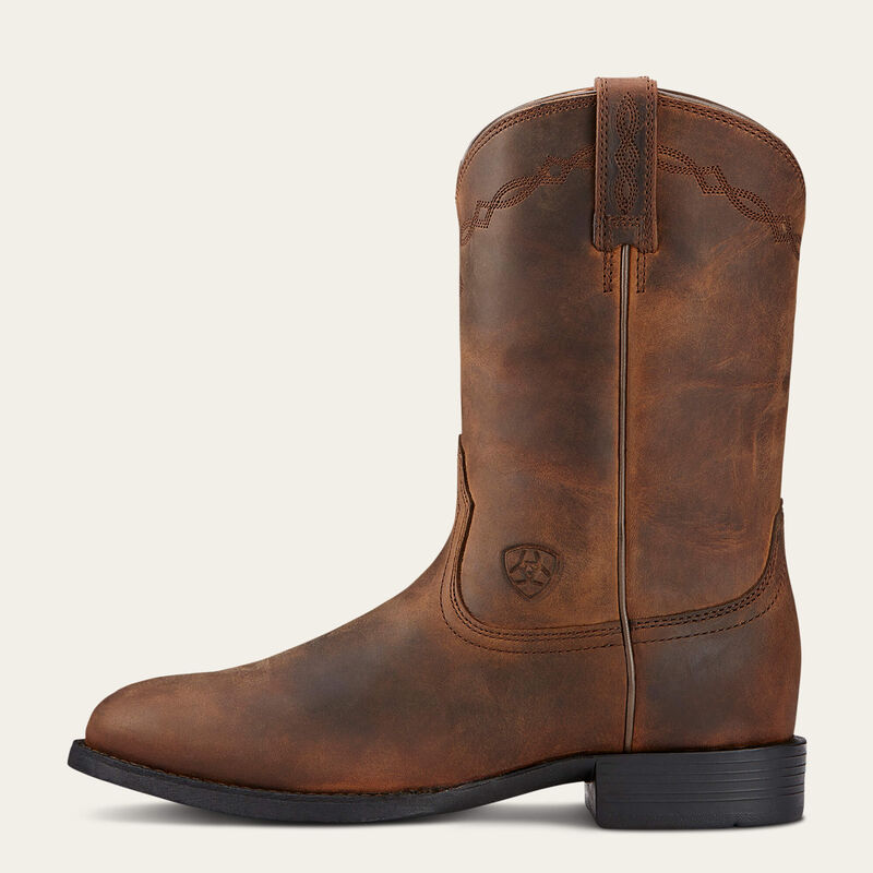 Ariat heritage roper western boot