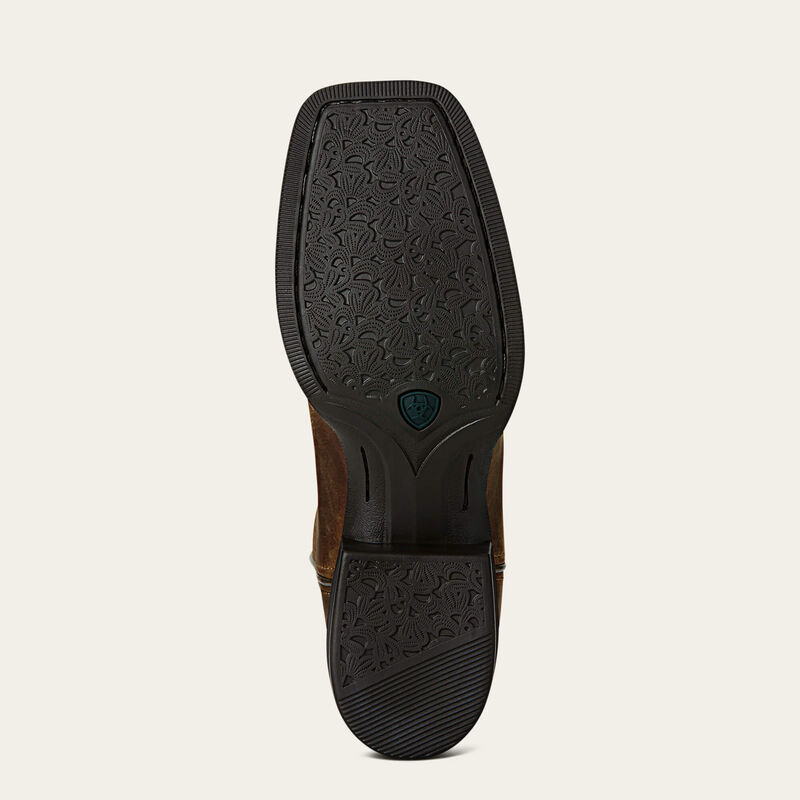 Ariat round up wide square toe boot