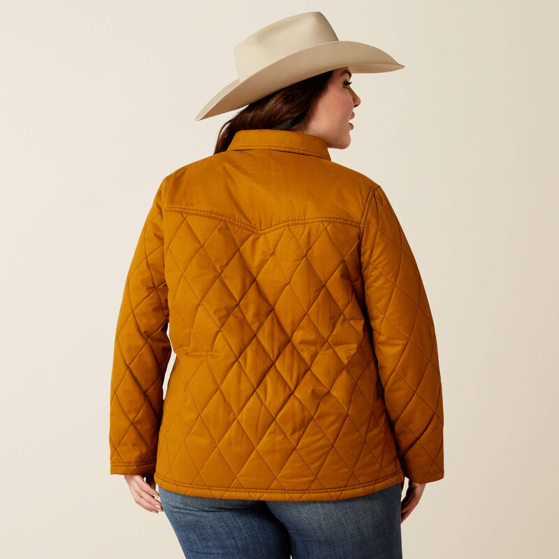Ariat grizzly quilted barn jacket