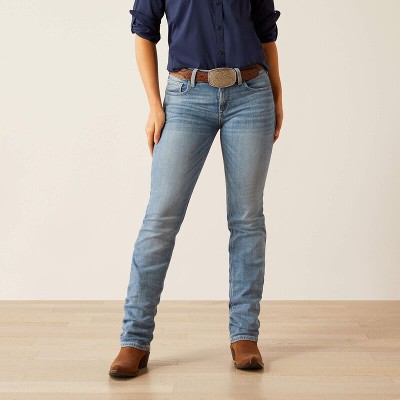 Ariat perfect rise yara straight leg jeans