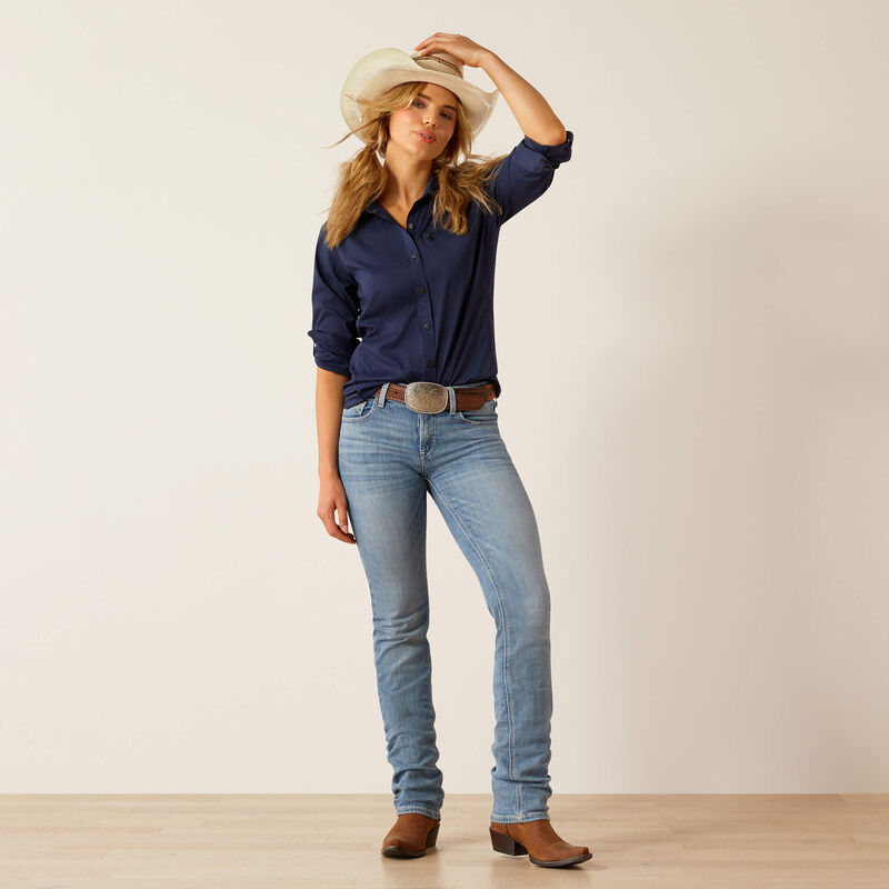 Ariat perfect rise yara straight leg jeans