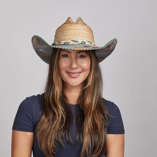 American hat makers Cassius | Straw Cowboy Hat