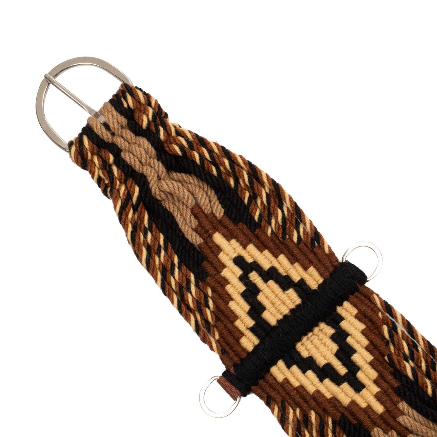 Pool's mohair girth with central leather reinforcement PLH00010