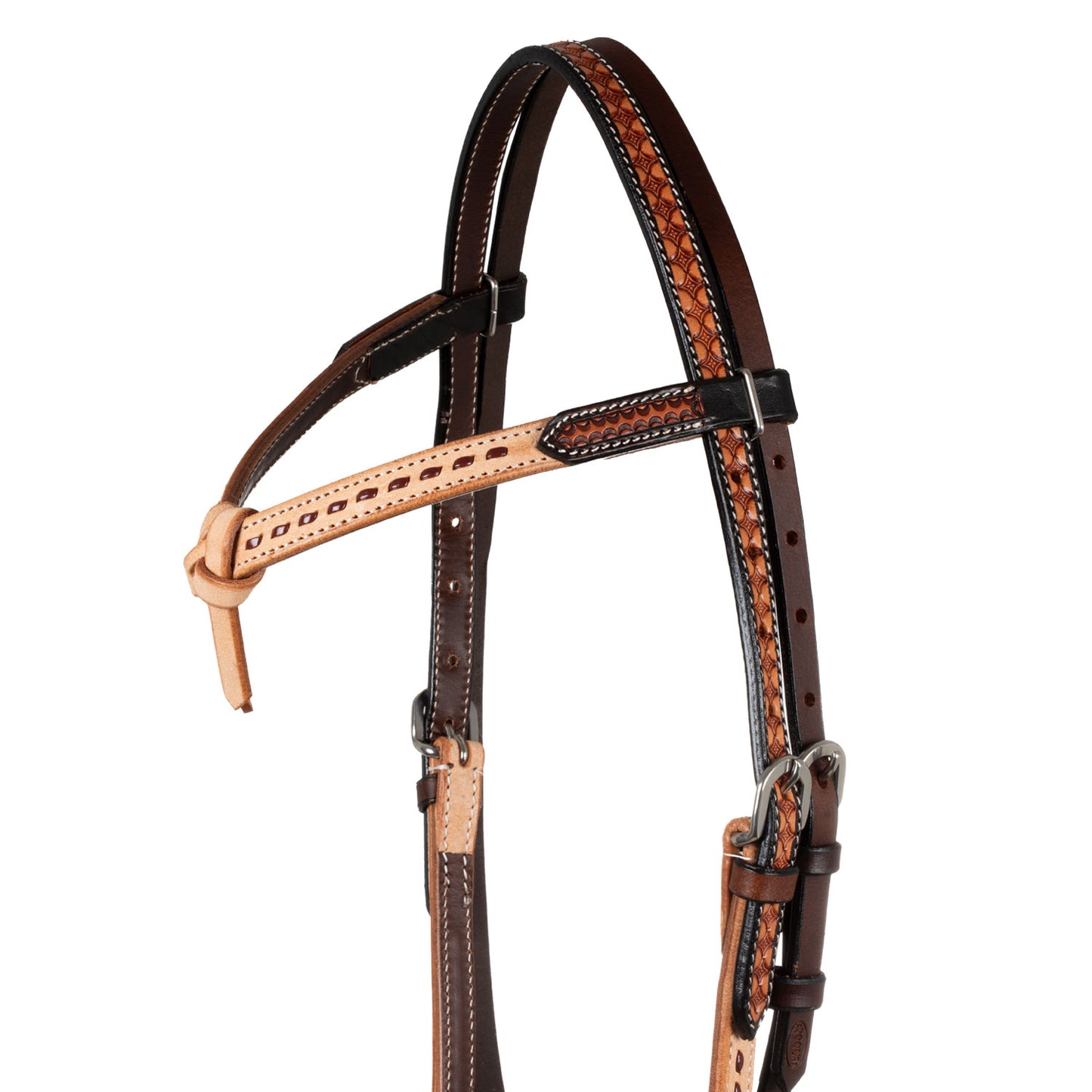 Pool's 2 tone futurity western bridle PLH01028