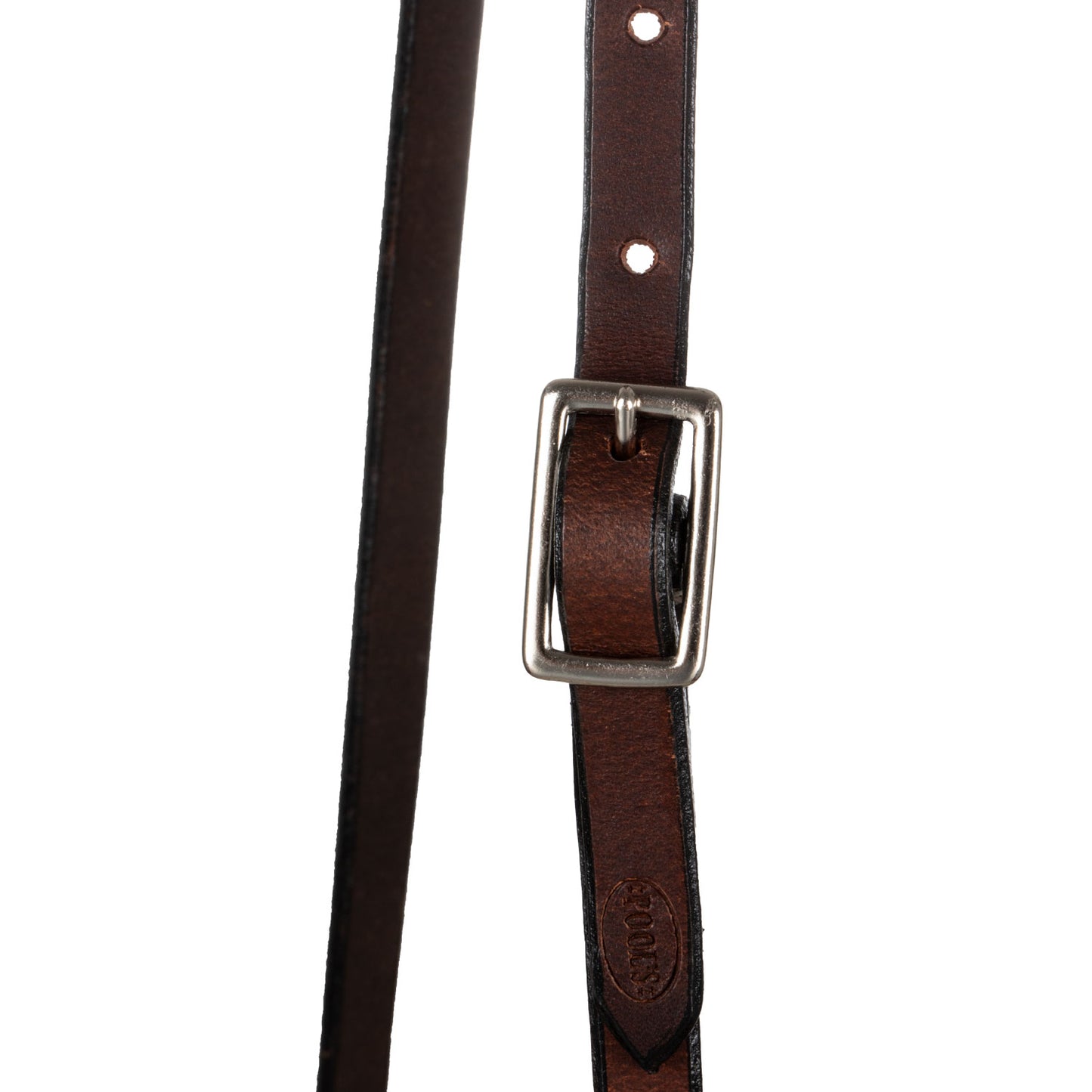 Pool's western noseband with floral tooling PLH01033