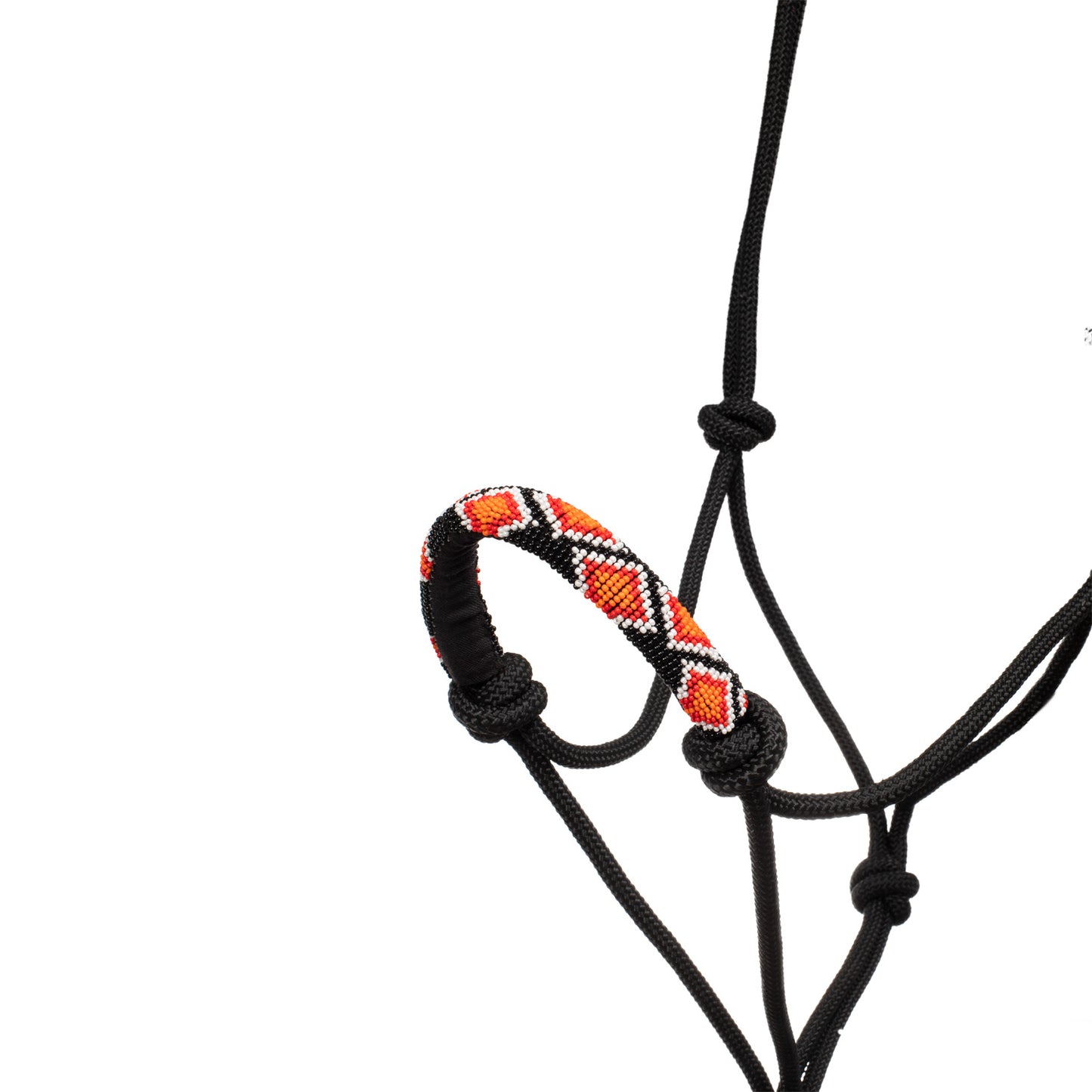 Pool's navajo knot halter with lead PLH03000
