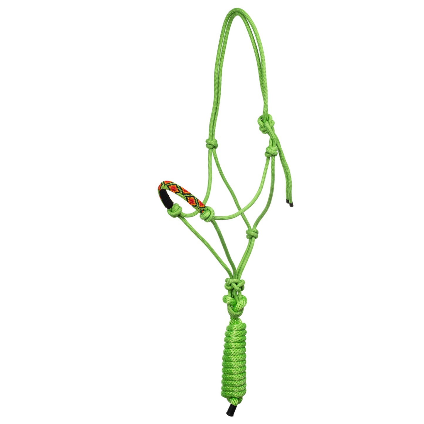 Pool's navajo knot halter with lead PLH03000