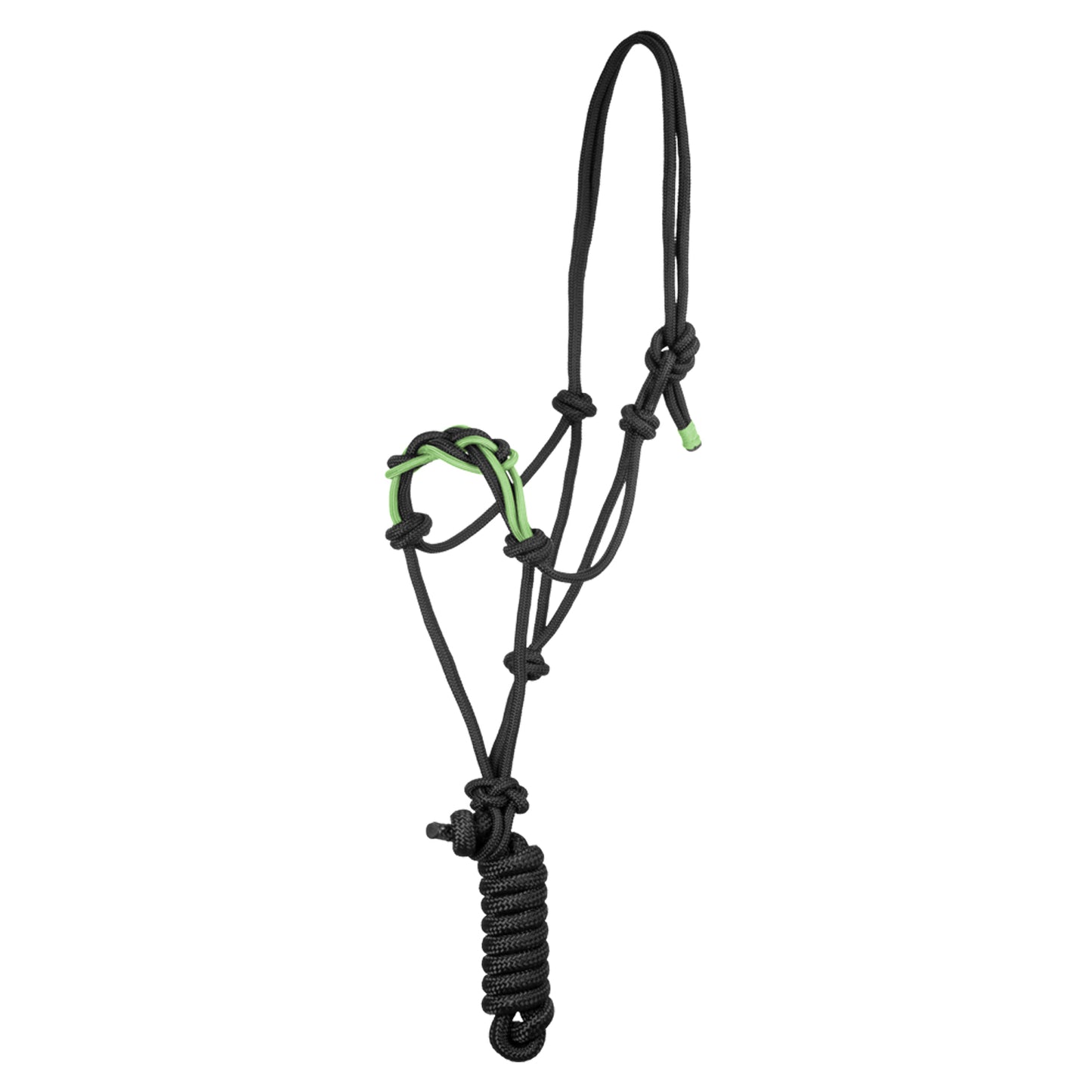 Pool's halter with braided rope on the nose PLH03016