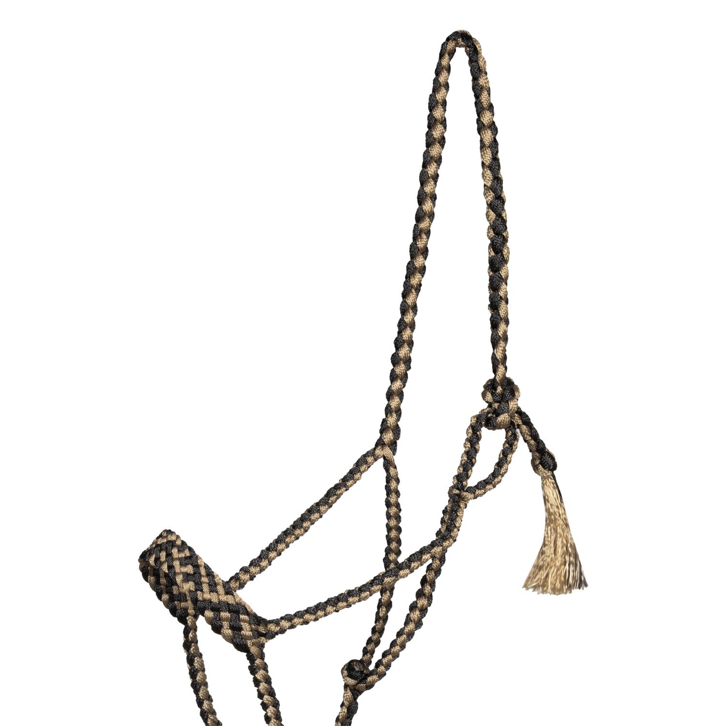 Pool's wide nose rope halter with lead PLH03018