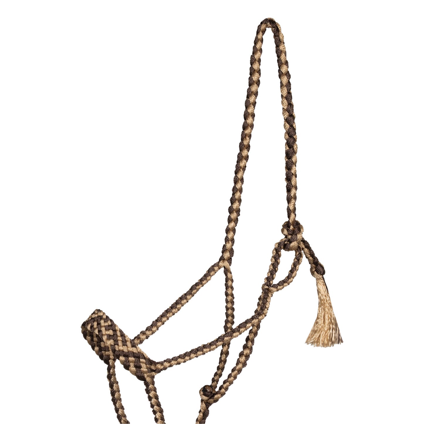 Pool's wide nose rope halter with lead PLH03018