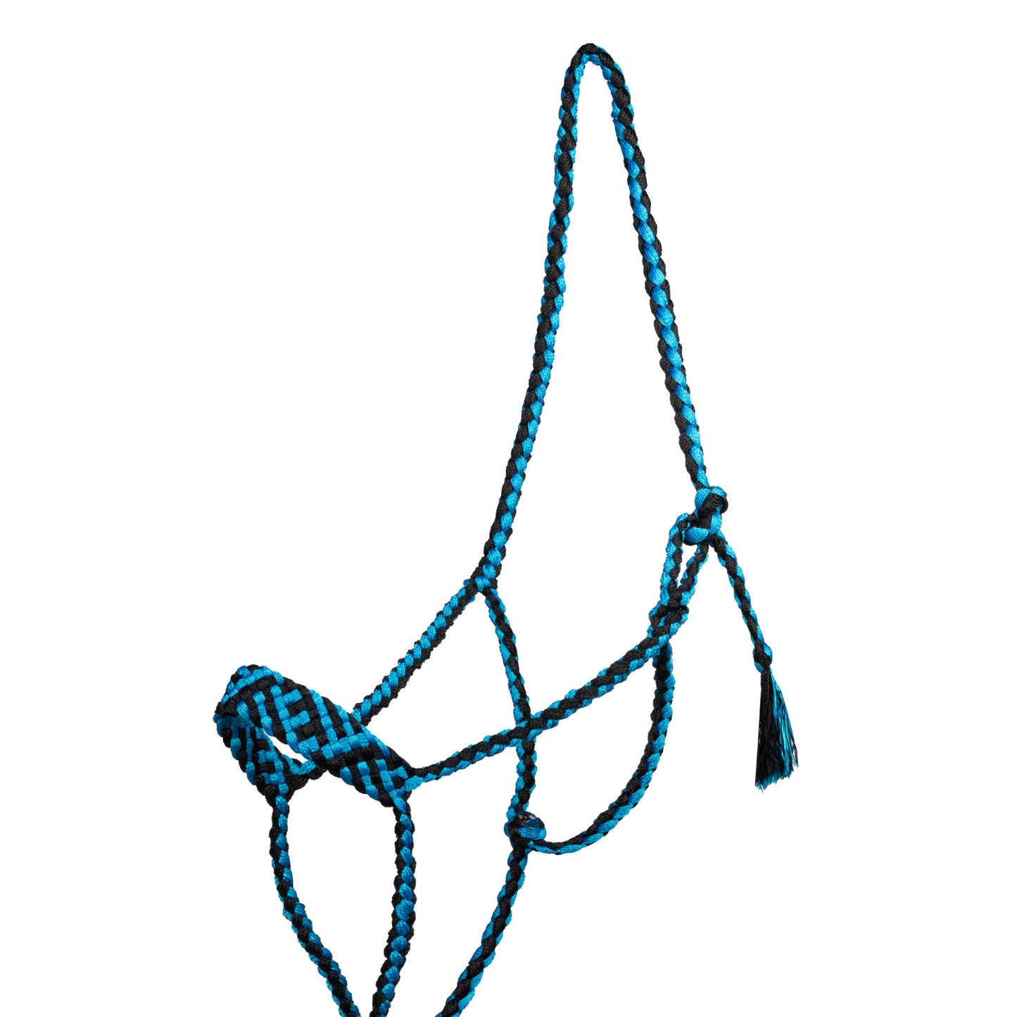 Pool's wide nose rope halter with lead PLH03018