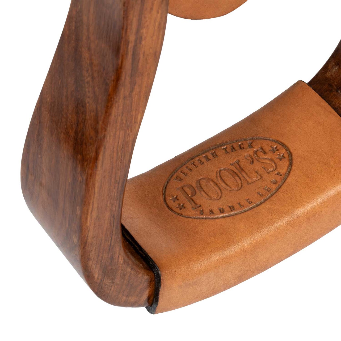 Pool's ys standard wood western stirrups PLH10001