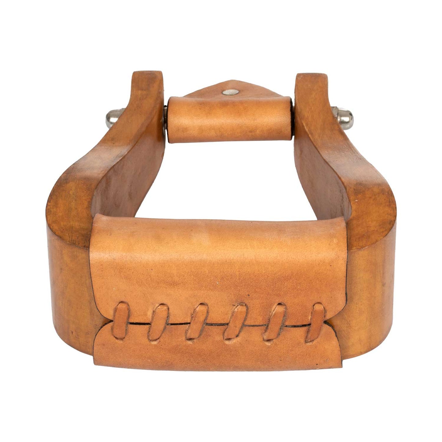 Pool's ys wide wood western stirrups PLH10002