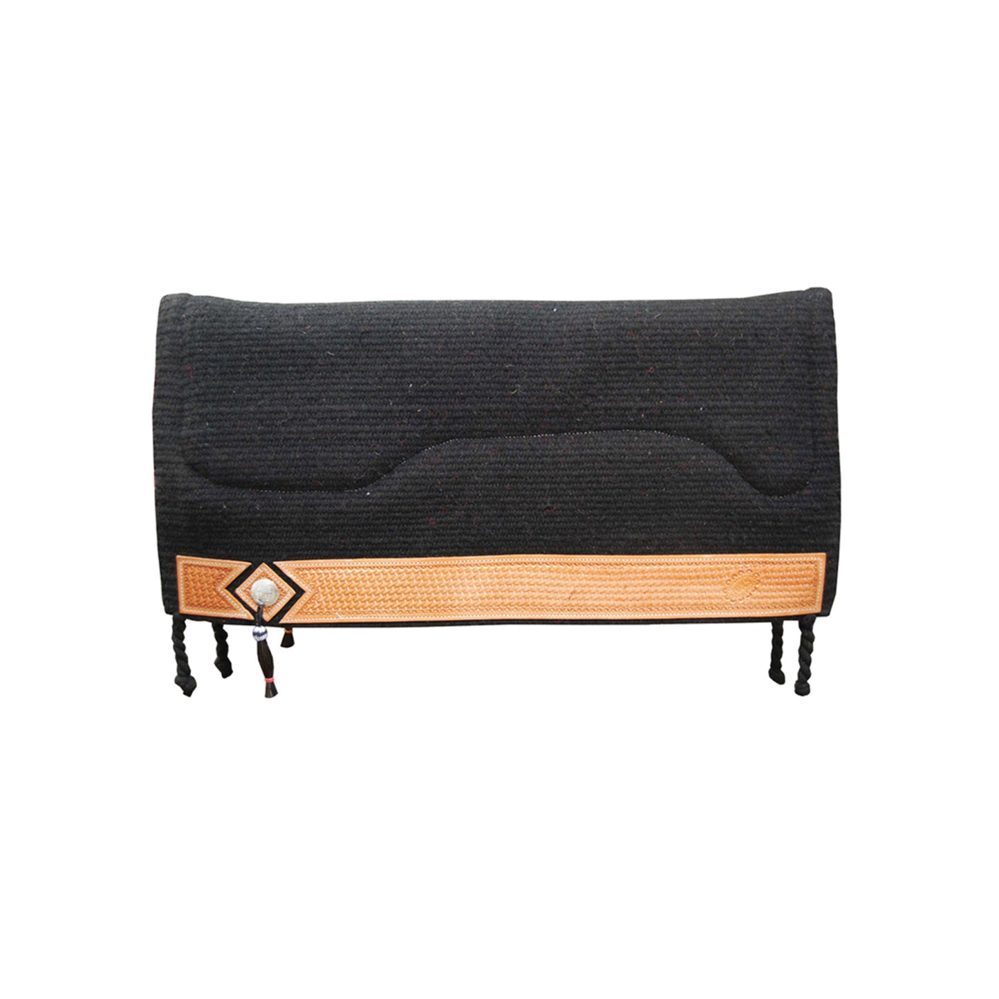 Pool's show saddle pad barbwire model SS00303
