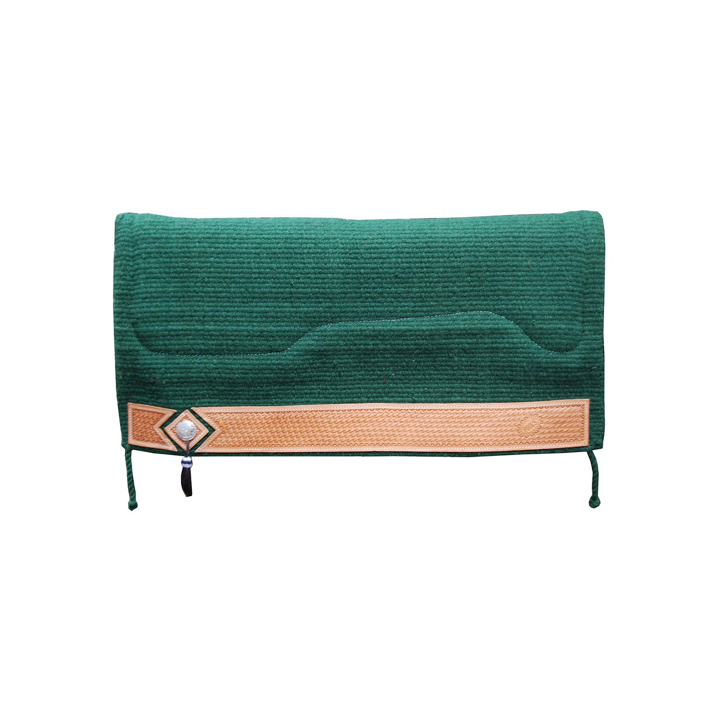 Pool's show saddle pad barbwire model SS00303