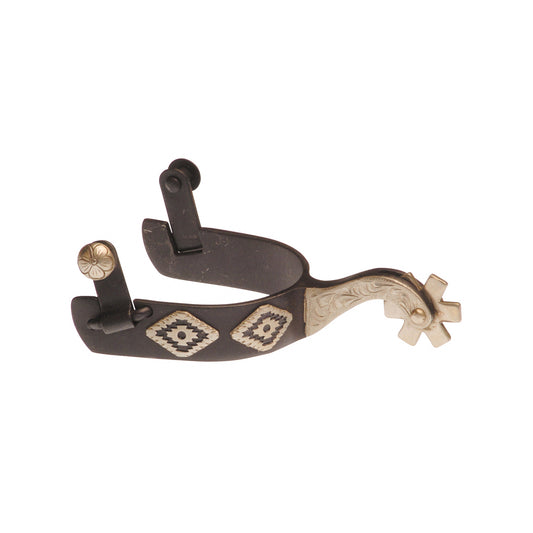 Pool's black spurs with gs trims SR00202A