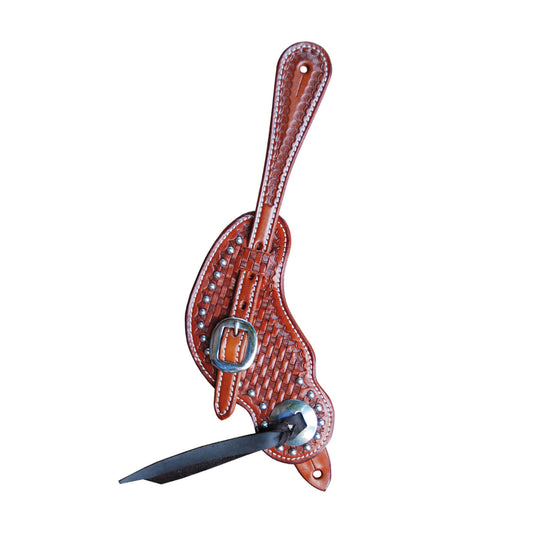 Pool's wide spur straps with basket and spot SR00094