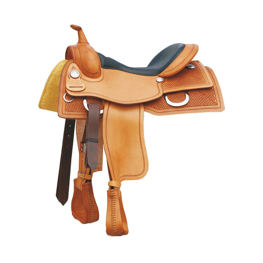 Pool's genuine working cow 555 classic saddle