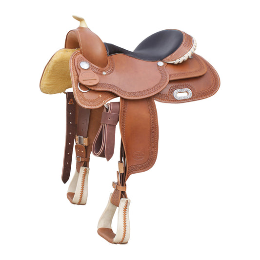 Pool's reiner rawhide 2020 saddle SE00076