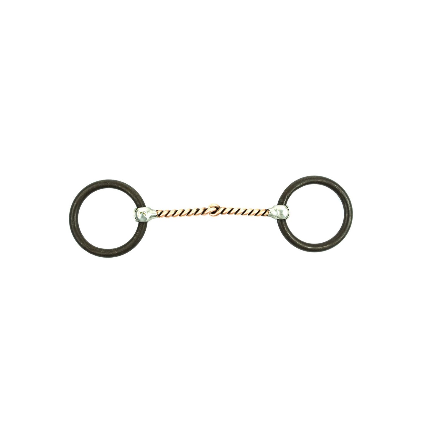 Pool's western bit copper burnished rings MO00952