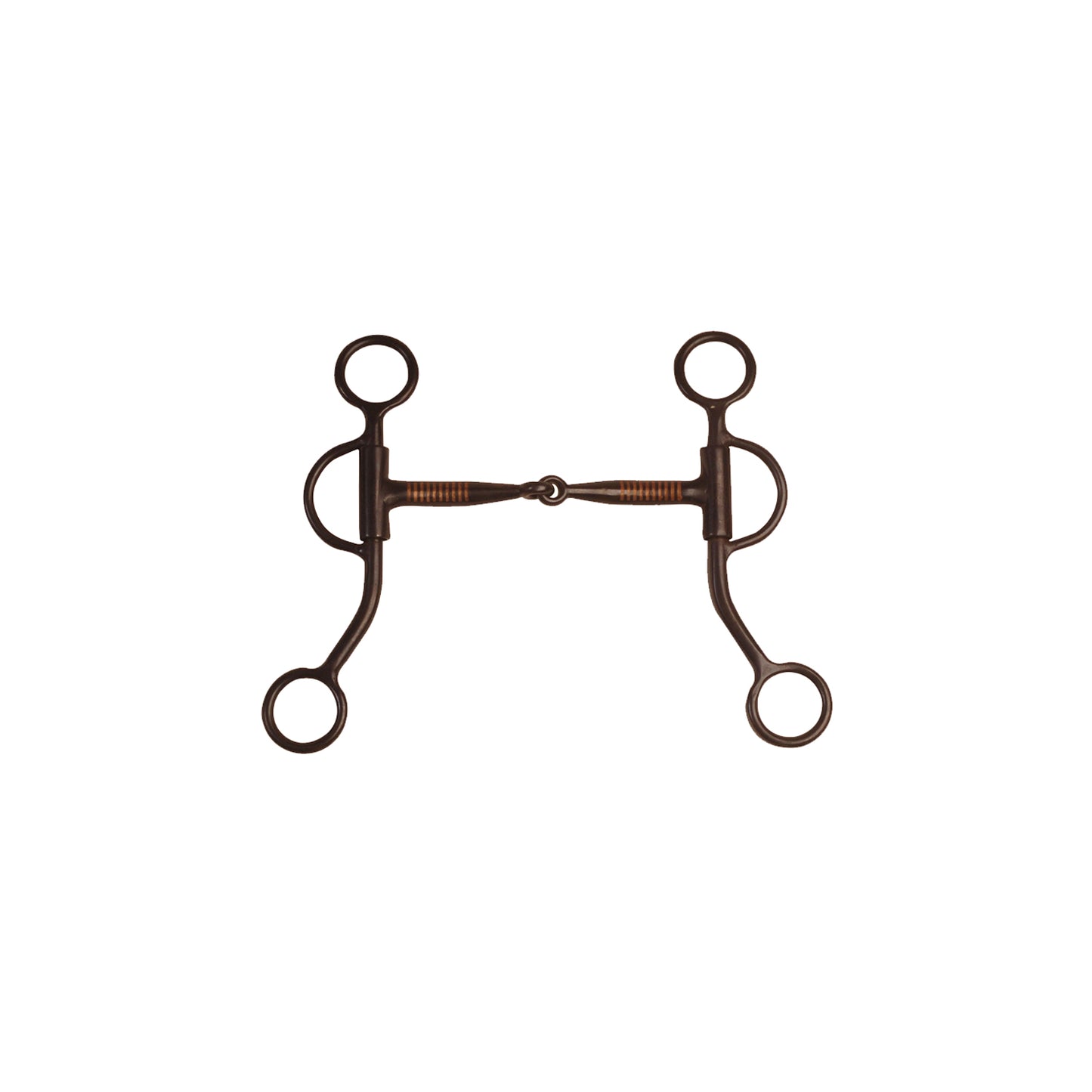 Pool's stainless steel western bit short shafts copper inserts MO00162B