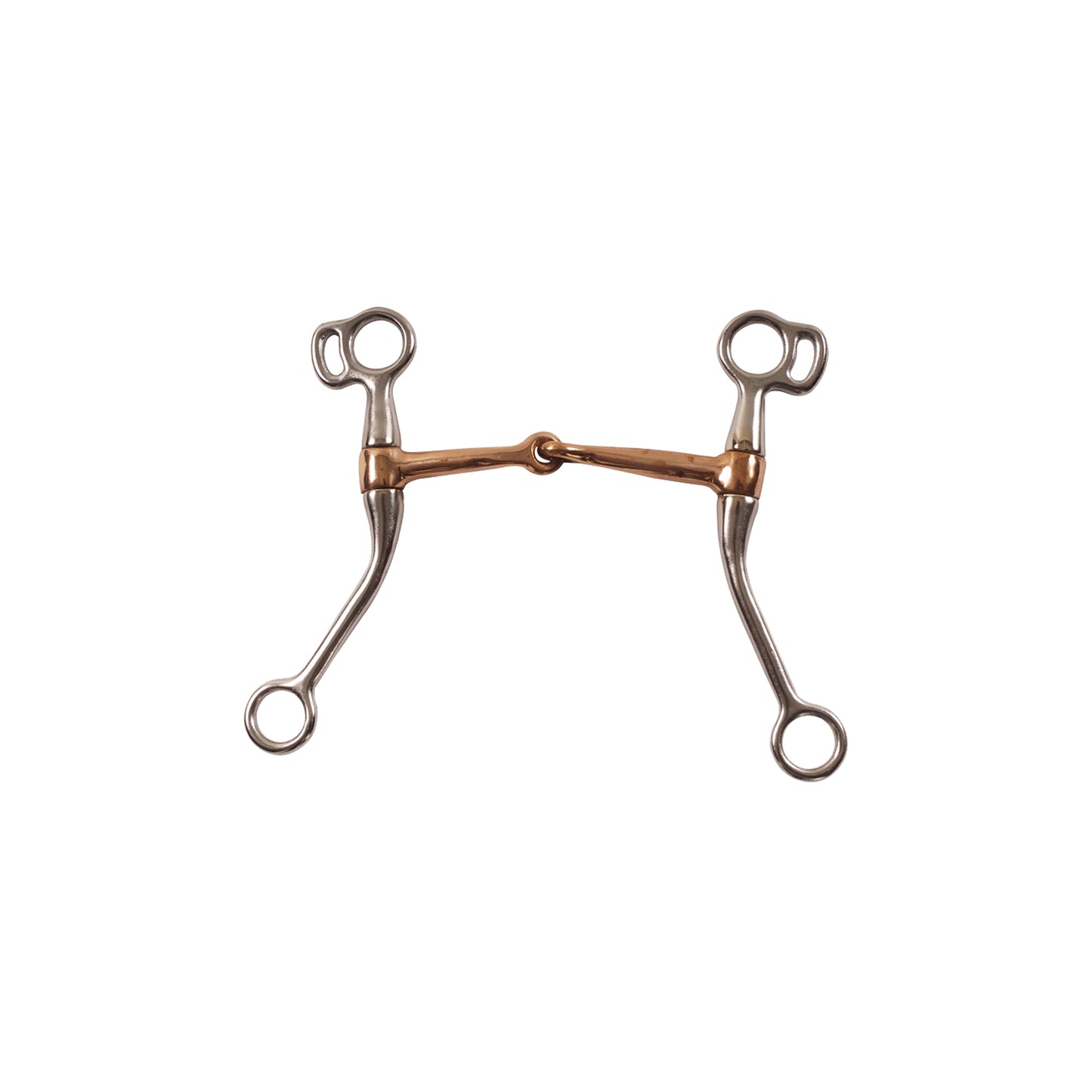 Pool's SS western bit copper cannon long cheeks MO00150