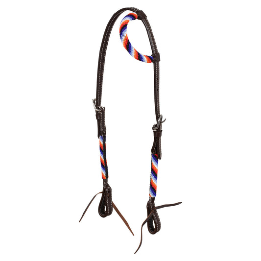 Pool's one ear beaded embrodery bridle PLH01001