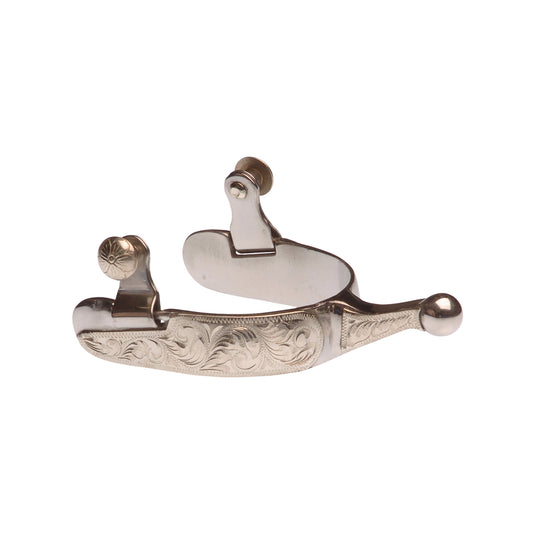 Pool's stainless steel spurs with GS trims SR00225