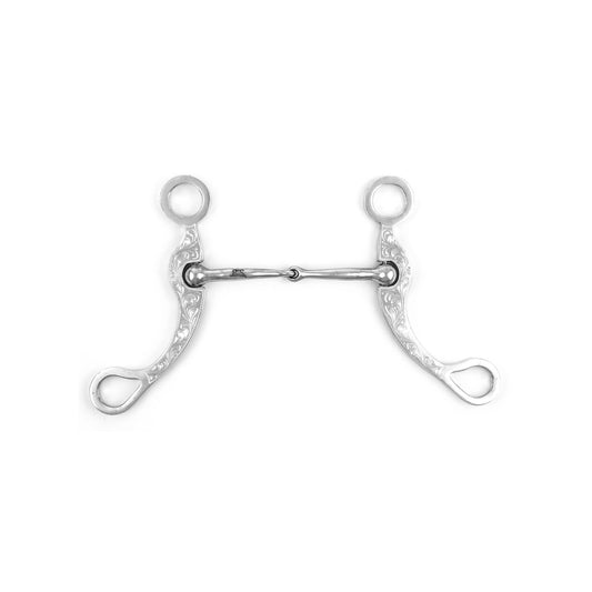 Pool's western stainless steel bit decorated rods MO00922A