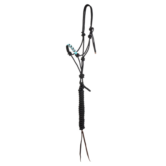 Pool's rope halter with  decorations with lead PLH03011
