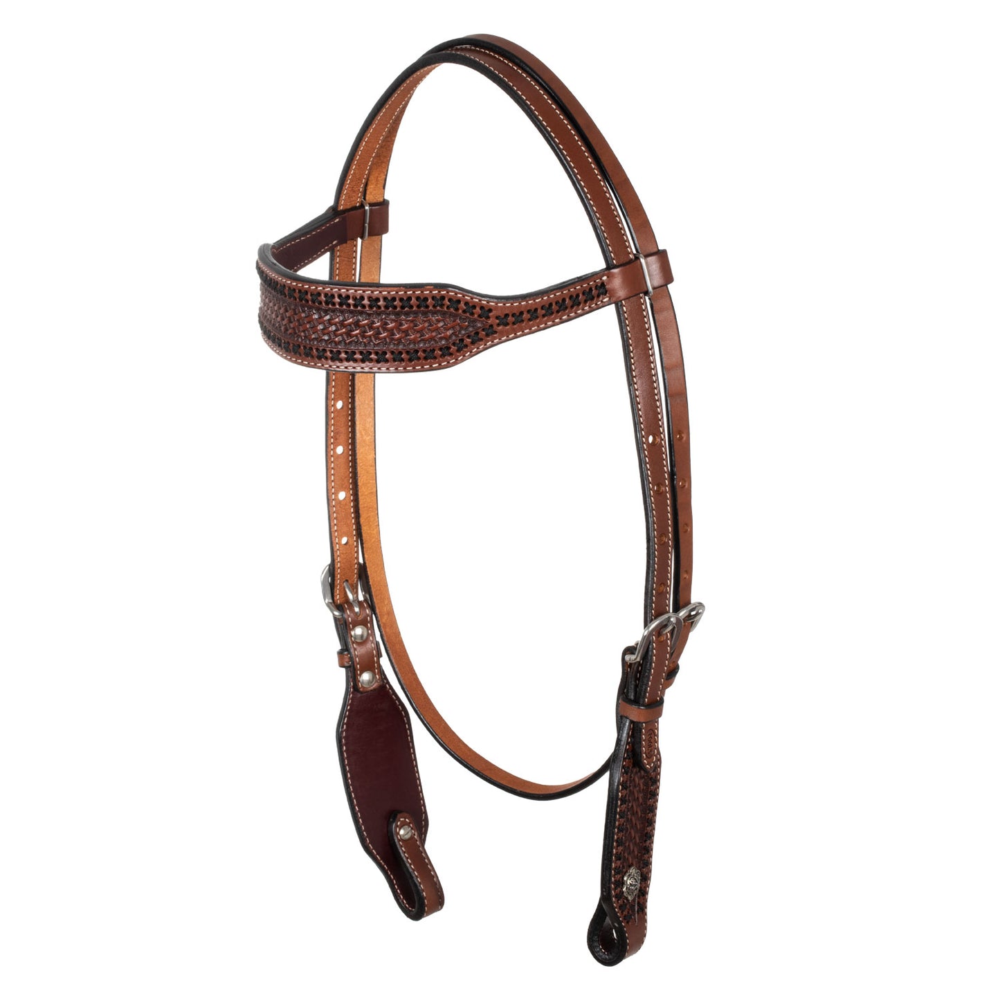 Pool's western bridle with wide browband PLH01023