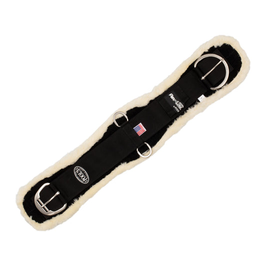 Pool's airflow comfort western girth with synthetic wool PLH00008