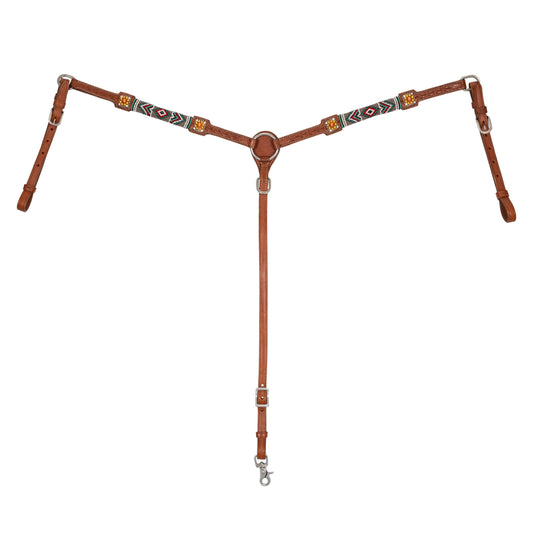 Pool's breastcollar with navajo beaded decorations PLH02007