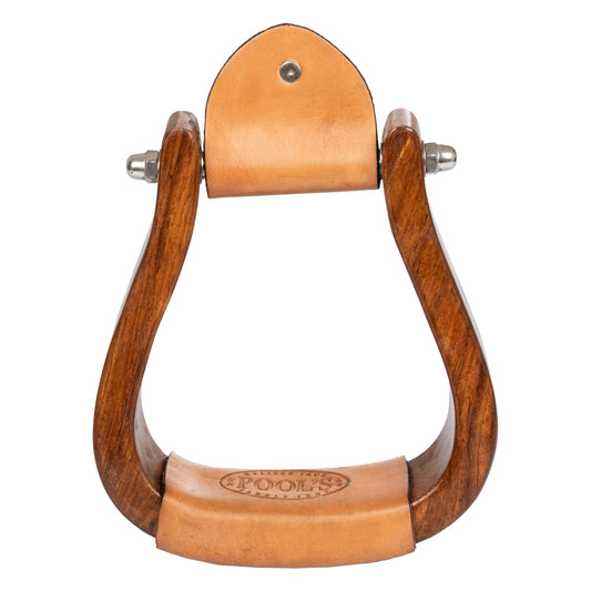 Pool's ys standard wood western stirrups PLH10001