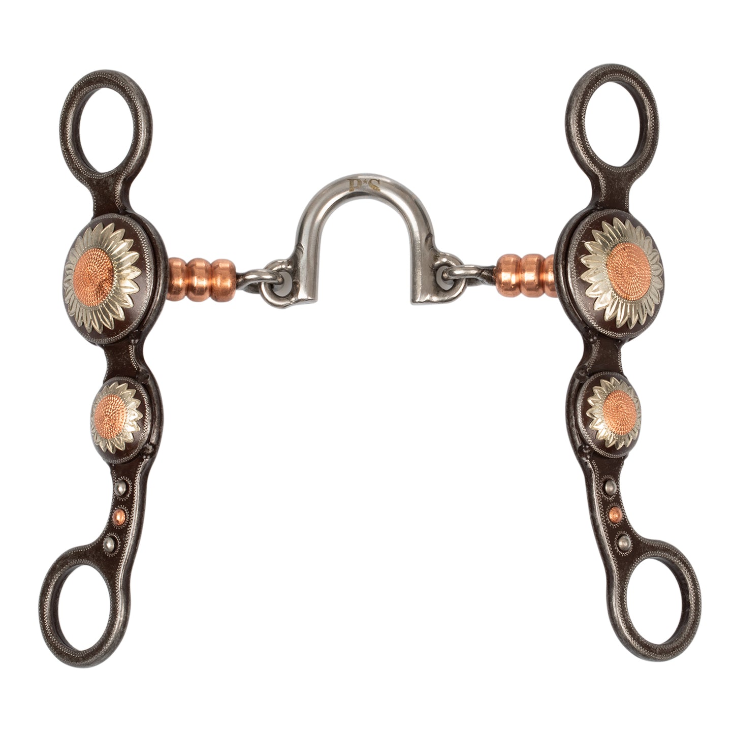 Pool's correctional iron bit flower decoration PLH06002