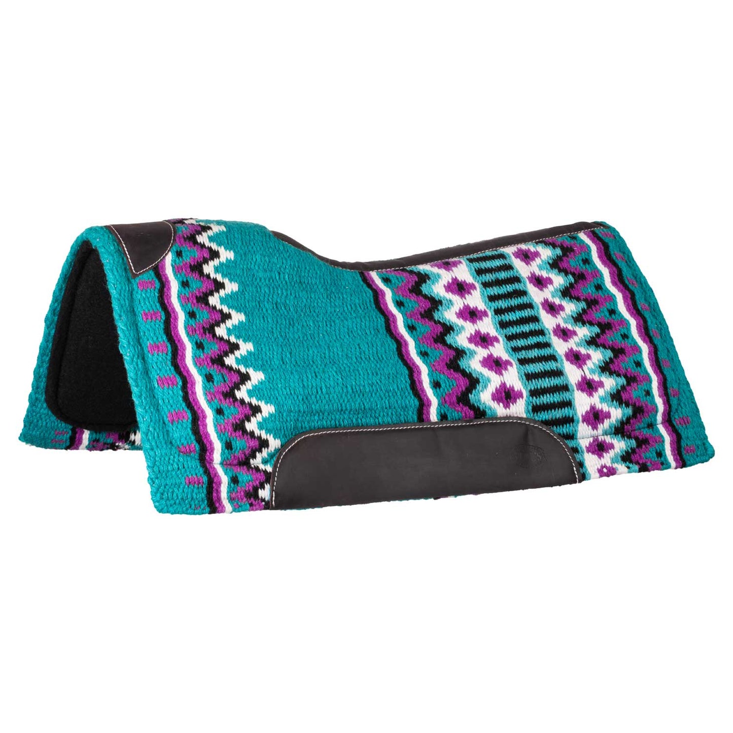 Pool's western wool top felt bottom saddle pad PLH09007