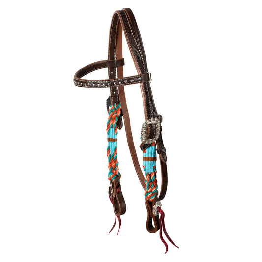 Pool's rope waves western bridle PLH01056