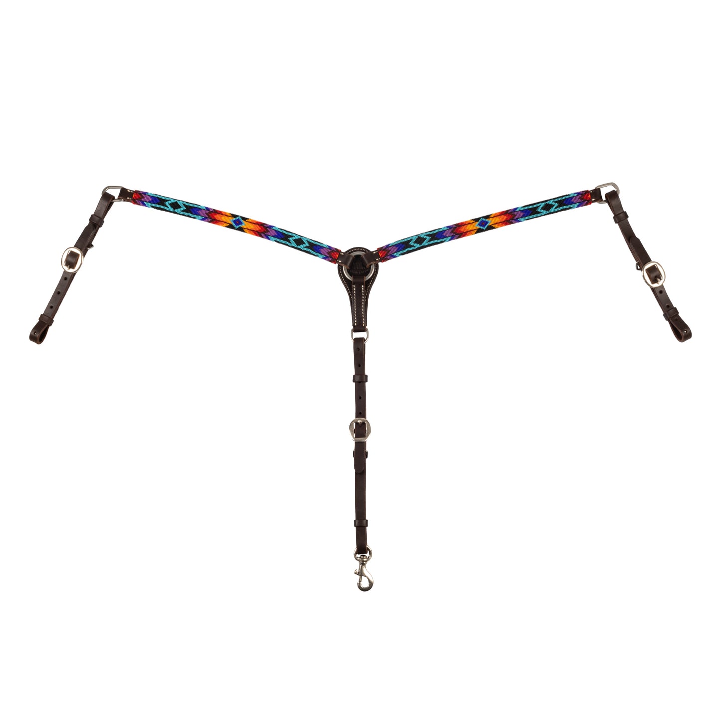 Pool's serape beaded western oil breastplate PLH02019
