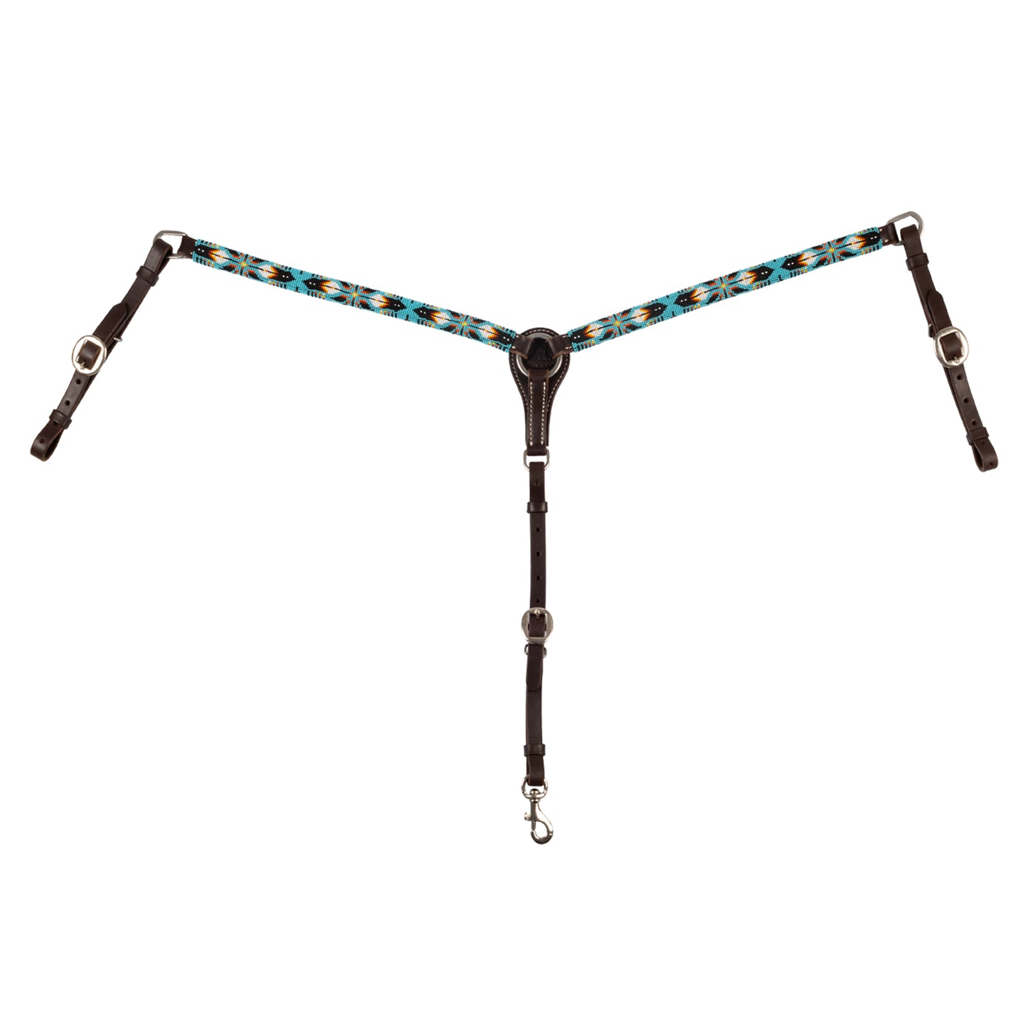 Pool's navajo sky beaded western oil breastplate PLH02018