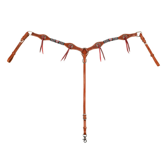 Pool's deluxe western breastcollar PLH02052