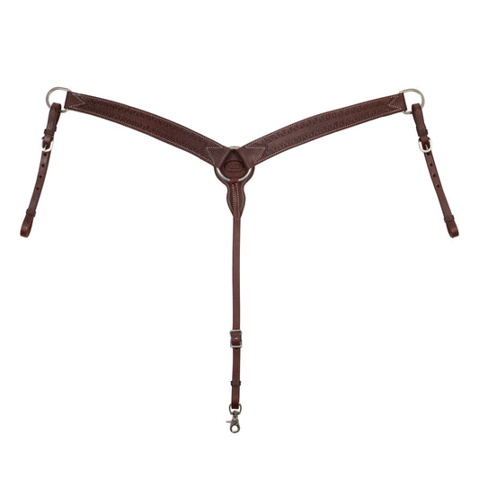 Pool's western leather breastplate PLH02063