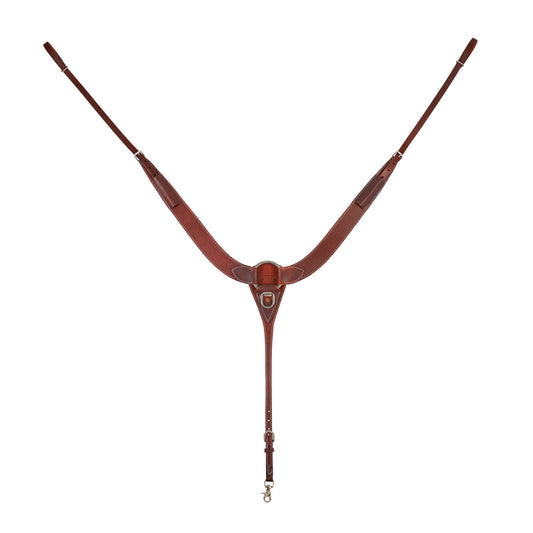 Pool's western leather breastplate PLH02062