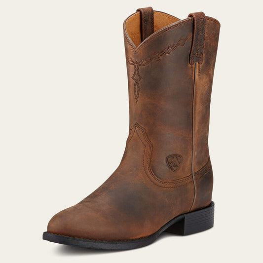Ariat heritage roper western boot