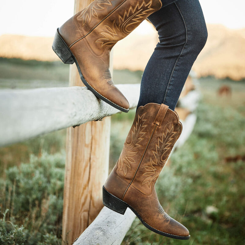 Ariat heritage r toe boot
