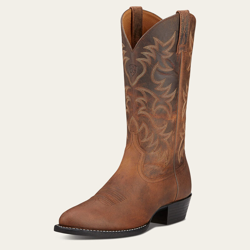 Ariat heritage r toe western boot