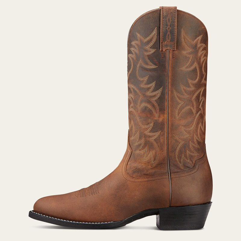 Ariat heritage r toe western boot