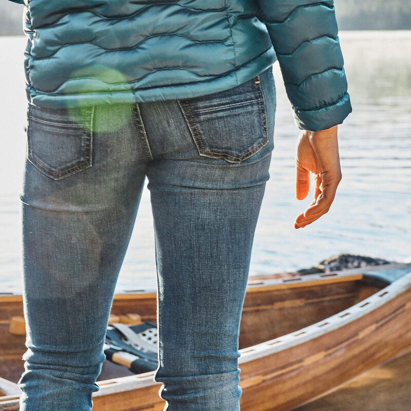 Ariat R E A L mid rise icon stackable straight leg jean